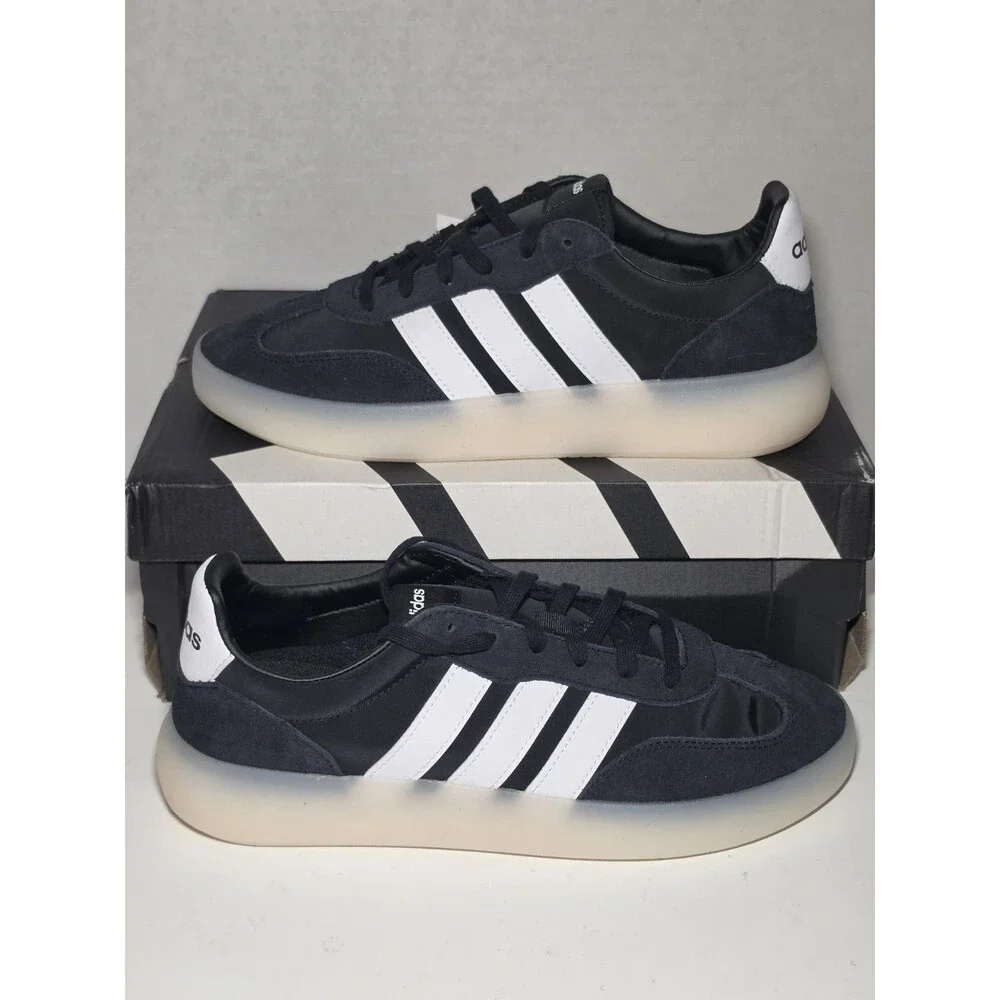 Adidas Barreda Decode Sneakers Black White Gum Sole Men’s Size 9 New